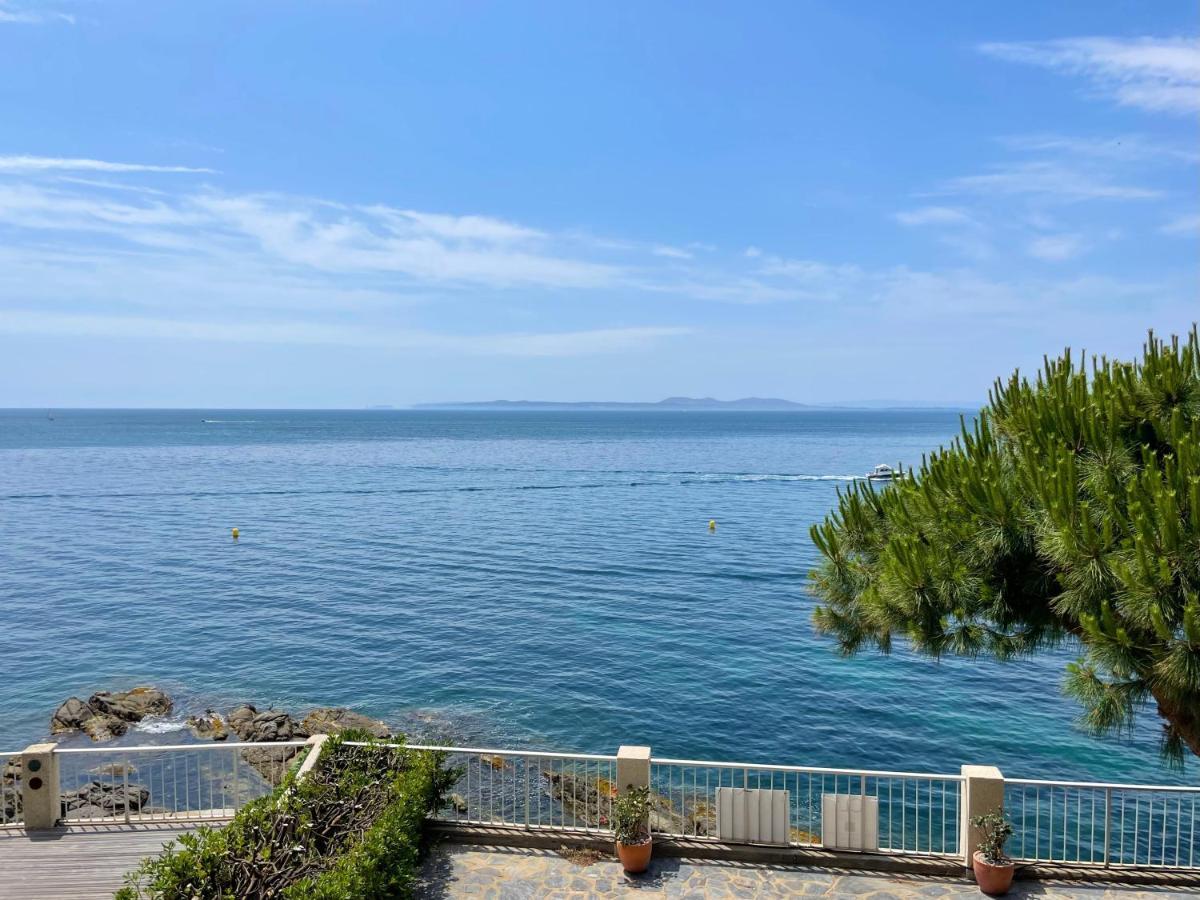 Luminoso Apartamento Frente Al Mar Con Piscina Росас Экстерьер фото